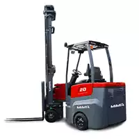 Foto articolo dell\'articolo Carrello Elevatore Articolato Elettrico VNA MiMA – Massimizza lo Spazio e l'Efficienza del Tuo Magazzino