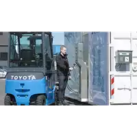 Foto articolo dell\'articolo Carrello Elevatore Toyota con Alimentazione a Idrogeno – Tecnologia Fuel Cell