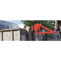 Foto articolo dell\'articolo Gancio di Presa per Container Scarrabili BAUER RH-AC | Per Carrelli Elevatori | Made in Germany