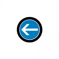 Foto articolo dell\'articolo Gobo in Vetro Borosilicato – Segnale Freccia | Compatibile con Proiettori GOBO Service