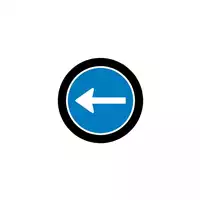 Foto articolo dell\'articolo Gobo in Vetro Borosilicato – Segnale Freccia - 2 | Compatibile con Proiettori GOBO Service