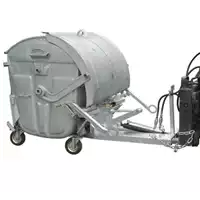 Foto articolo dell\'articolo Ribalta Bidoni Idraulico BAUER KM | Per Bidoni da 1100 Litri | Made in Germany