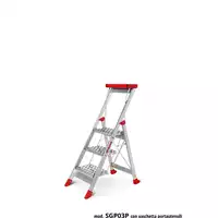 Foto articolo dell\'articolo SGP - Sgabello professionale in alluminio