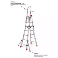 Foto articolo dell\'articolo Super Teles - Scala telescopica professionale in alluminio